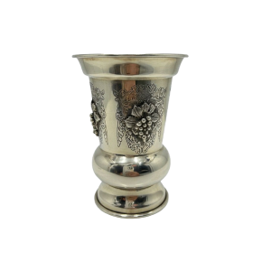 גביע נהרות ללא רגל מצופה כסף